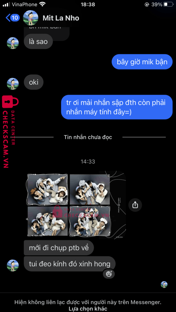 10220903102009 Nguyen Ngoc Anh MB bị cảnh báo lừa đảo scam