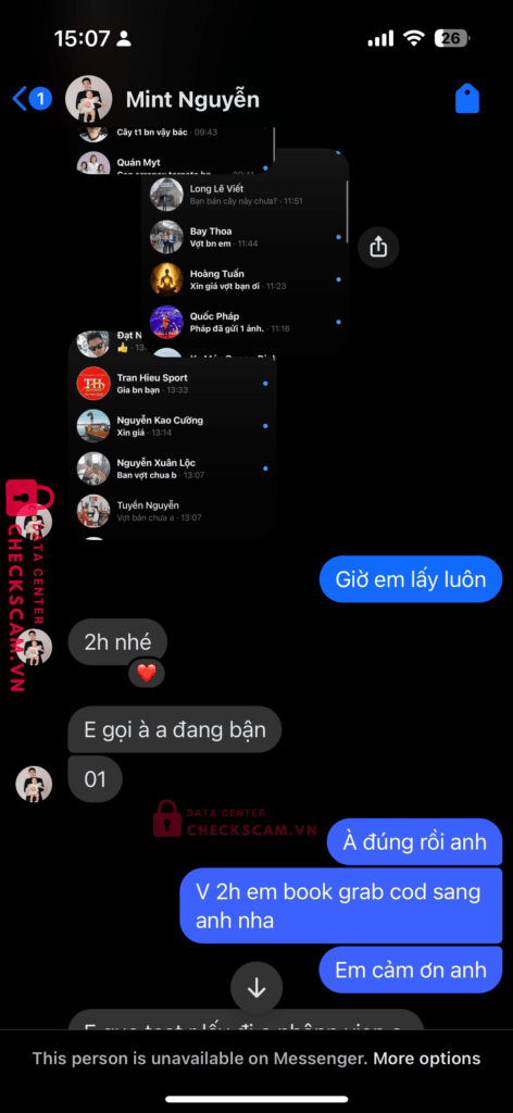 105882909327 Nguyen Ngoc Cam Vietinbank bị cảnh báo lừa đảo scam