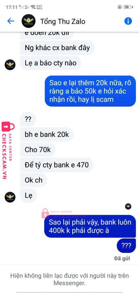 19073376026017 Nguyen Thi Hai Tien Techcombank bị cảnh báo lừa đảo scam