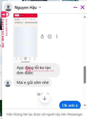 380456 Nguyen Duc Hau MB bị cảnh báo lừa đảo scam