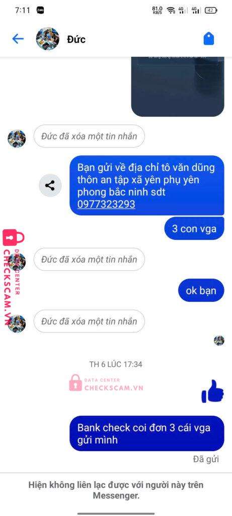 393292539 Nguyen Duc Hung VP BANK bị cảnh báo lừa đảo scam