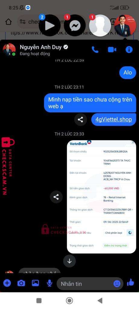 42578207 Nguyen Anh Dong ACB bị cảnh báo lừa đảo scam