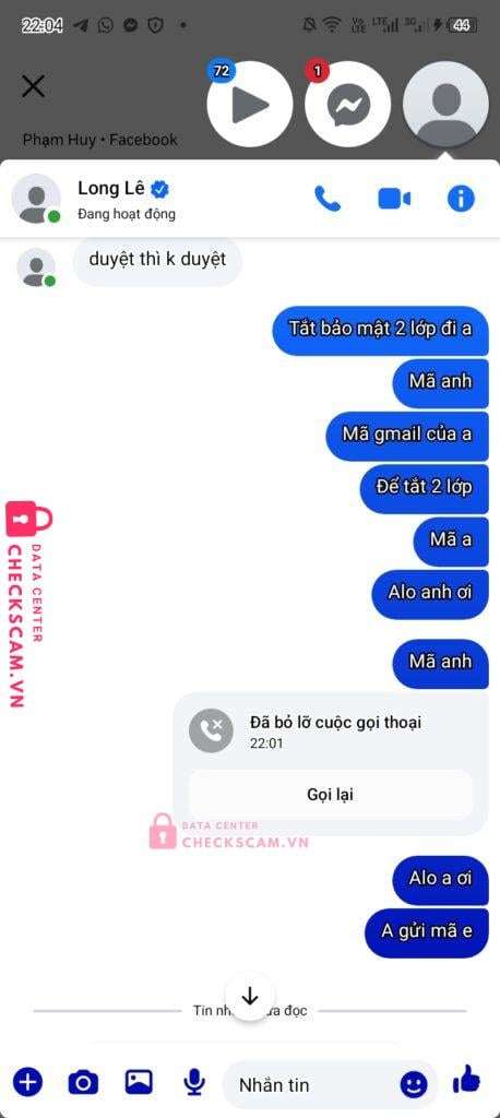 677982 Le Doan Nhat MB bị cảnh báo lừa đảo scam