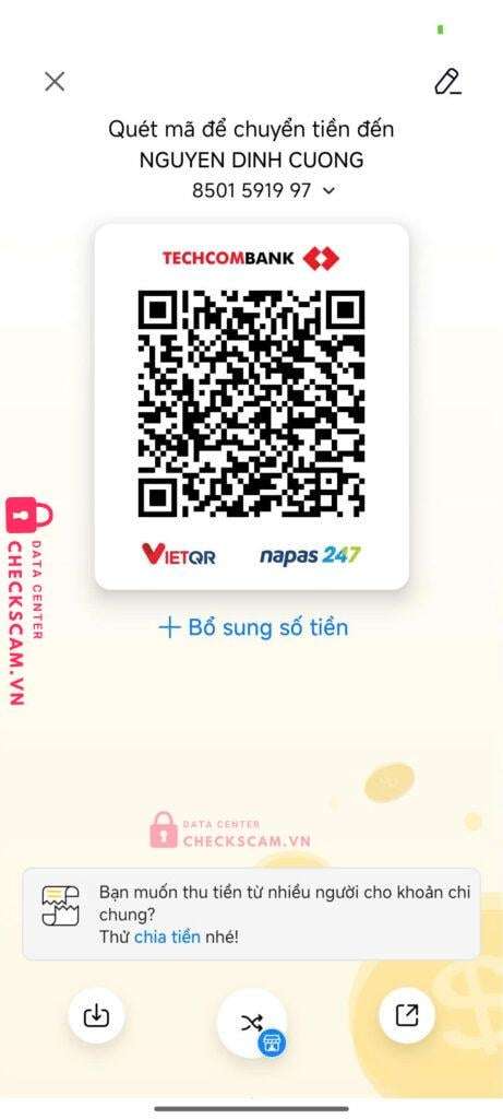 8501591997 Nguyen Dinh Cuong Techcombank bị cảnh báo lừa đảo scam
