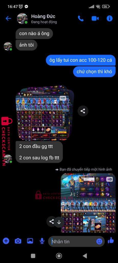 QRGD000105034320101 Nguyen Duc Luong VCB bị cảnh báo lừa đảo scam