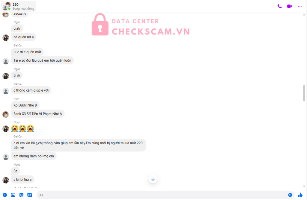 0898438528 Nguyen Thi Hien VP BANK bị cảnh báo lừa đảo scam