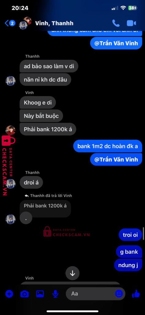 0963655021 Ta Quang Vinh MB bị cảnh báo lừa đảo scam