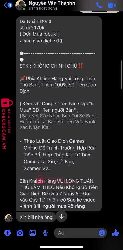 1014686973 Ta Thi Than VCB bị cảnh báo lừa đảo scam