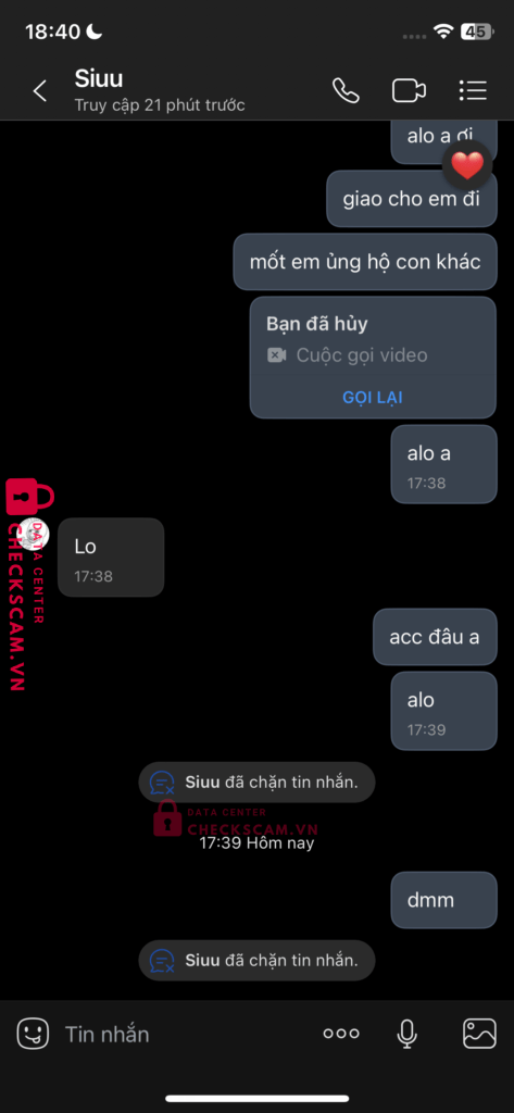 1020894289 Pham Van Dat VCB bị cảnh báo lừa đảo scam