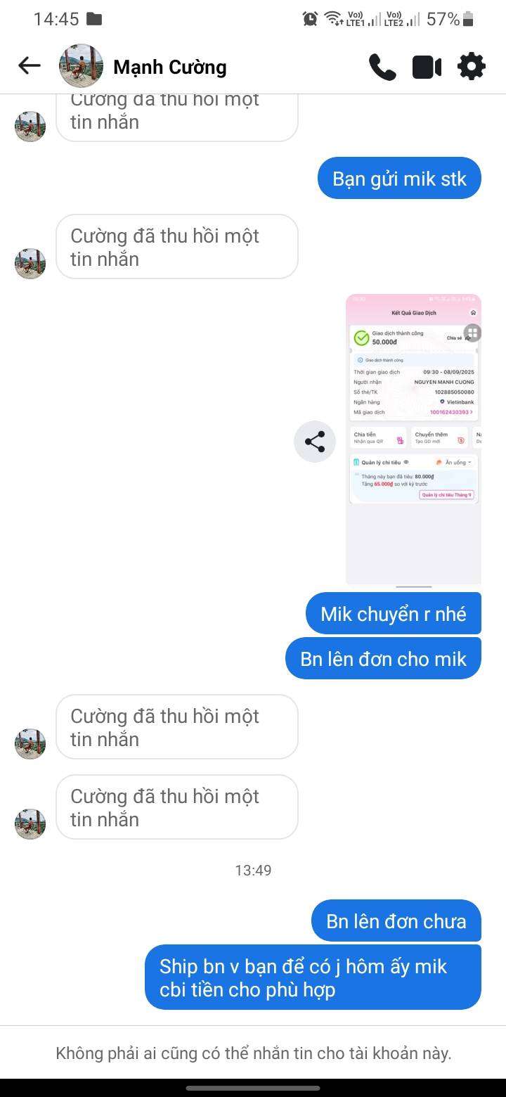 102885050080 Nguyen Manh Cuong Vietinbank bị cảnh báo lừa đảo scam