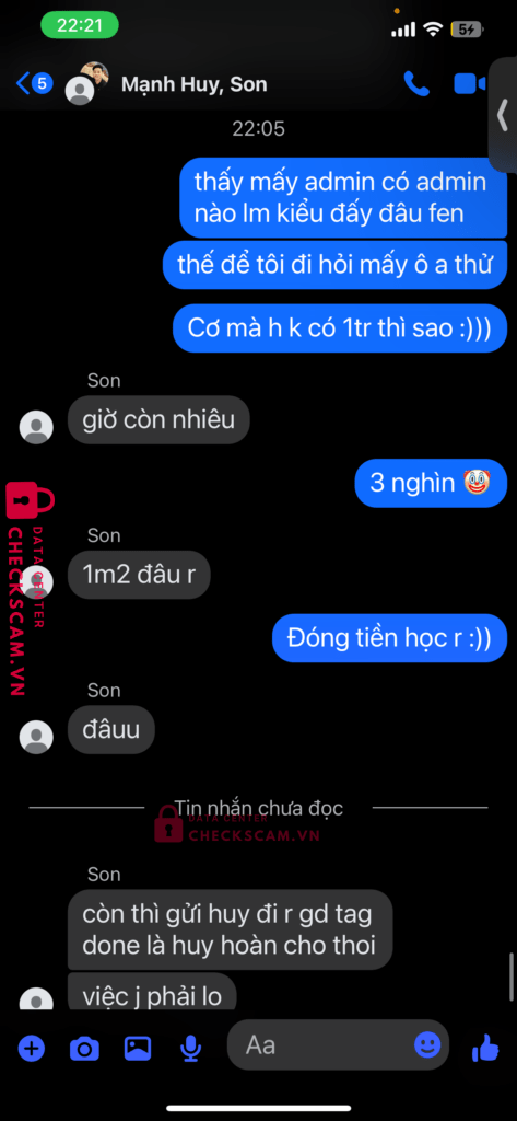 150377 Nguyen Xuan Son MB bị cảnh báo lừa đảo scam