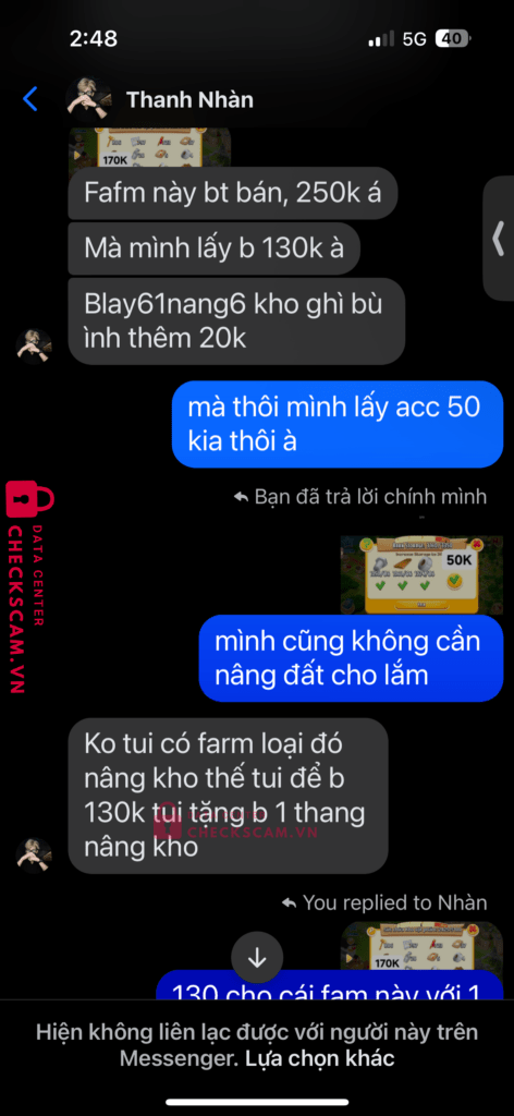 211299992112 Nguyen Thanh Nhan VP BANK bị cảnh báo lừa đảo scam
