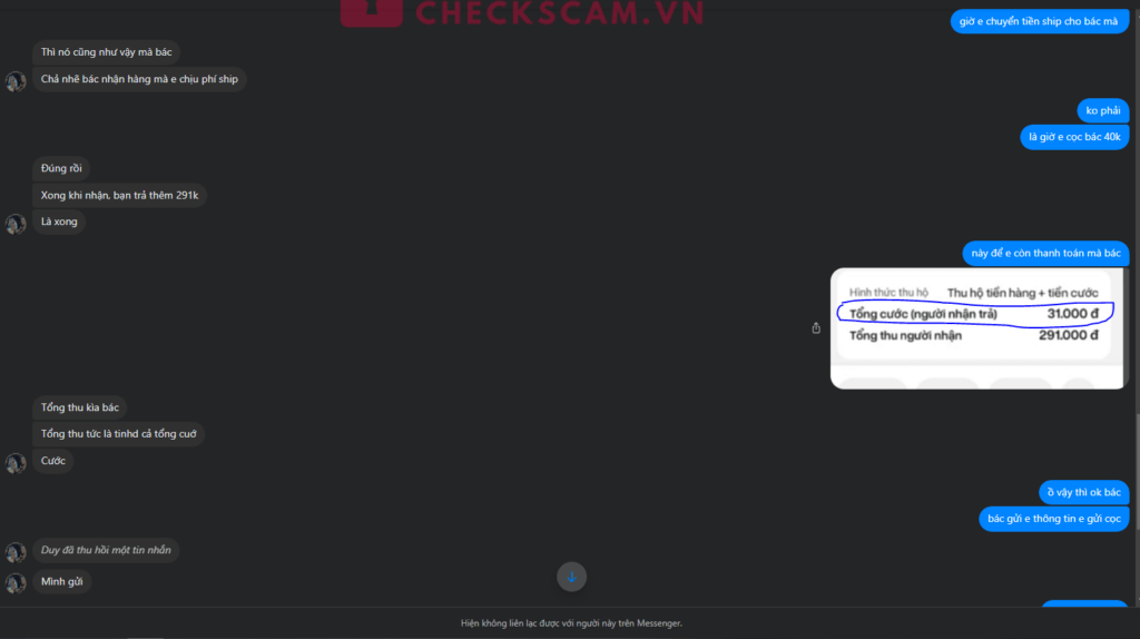 29060783869999 Mai Ngoc Duy Techcombank bị cảnh báo lừa đảo scam