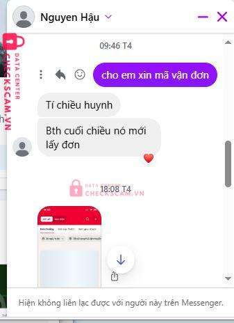 380456 Nguyen Duc Hau MB bị cảnh báo lừa đảo scam