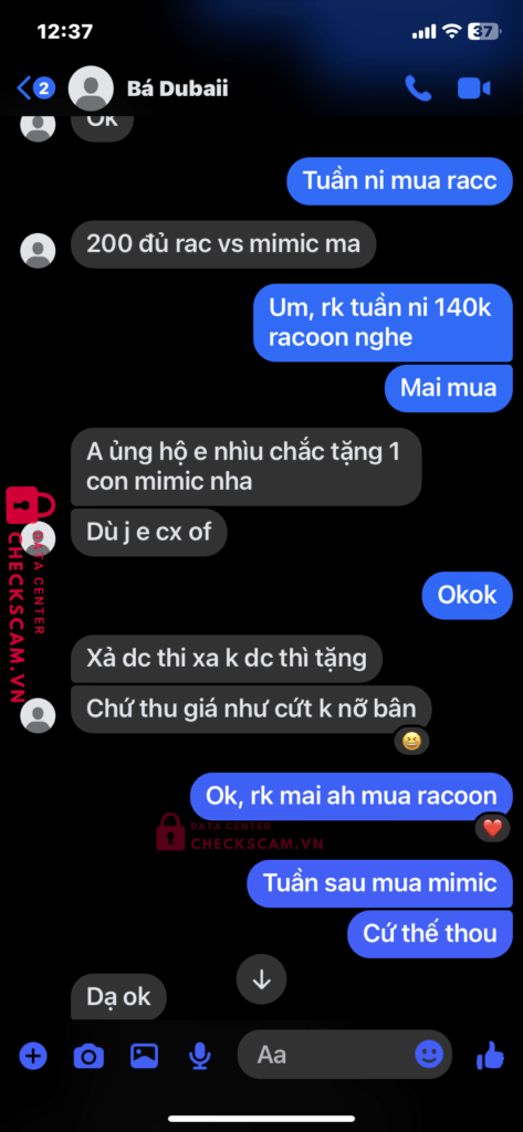 41677107 Luong Dien Dong ACB bị cảnh báo lừa đảo scam