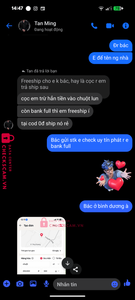 00003646381 Quach Tan Minh TP BANK bị cảnh báo lừa đảo scam