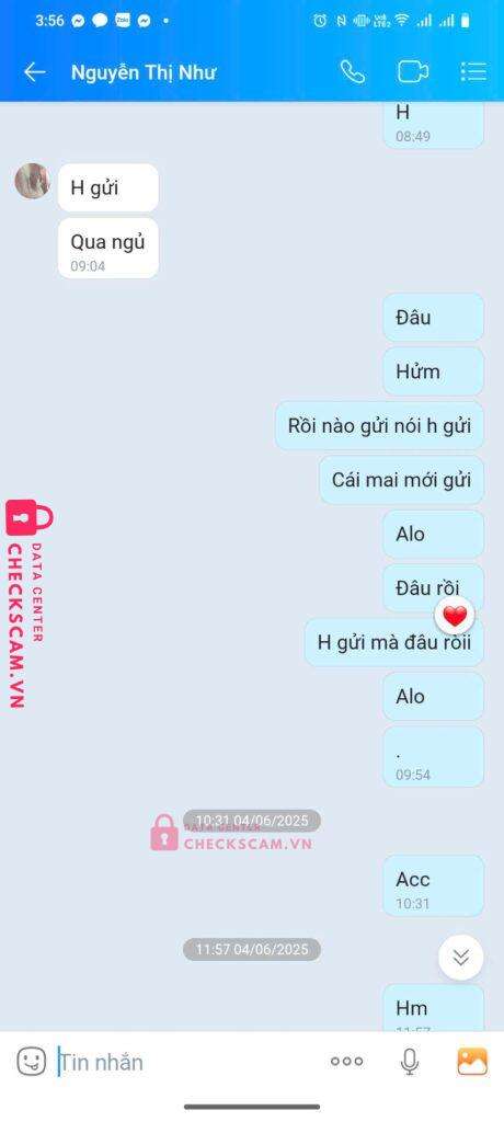 0329214781 Nguyen Thi Tuyet Momo bị cảnh báo lừa đảo scam