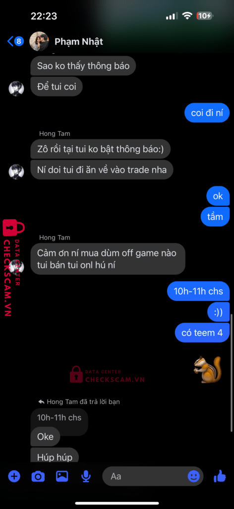 060320627616 Bui Nhu Y Sacombank bị cảnh báo lừa đảo scam