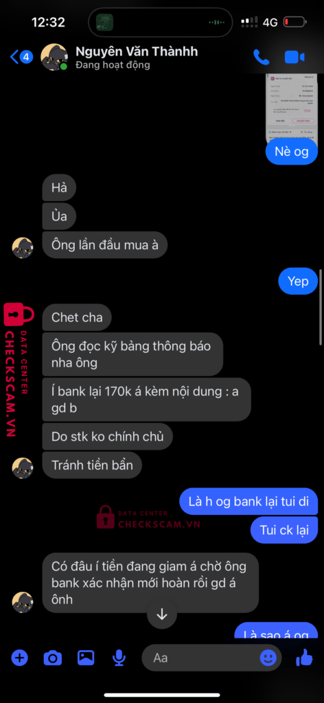 1014686973 Ta Thi Than VCB bị cảnh báo lừa đảo scam