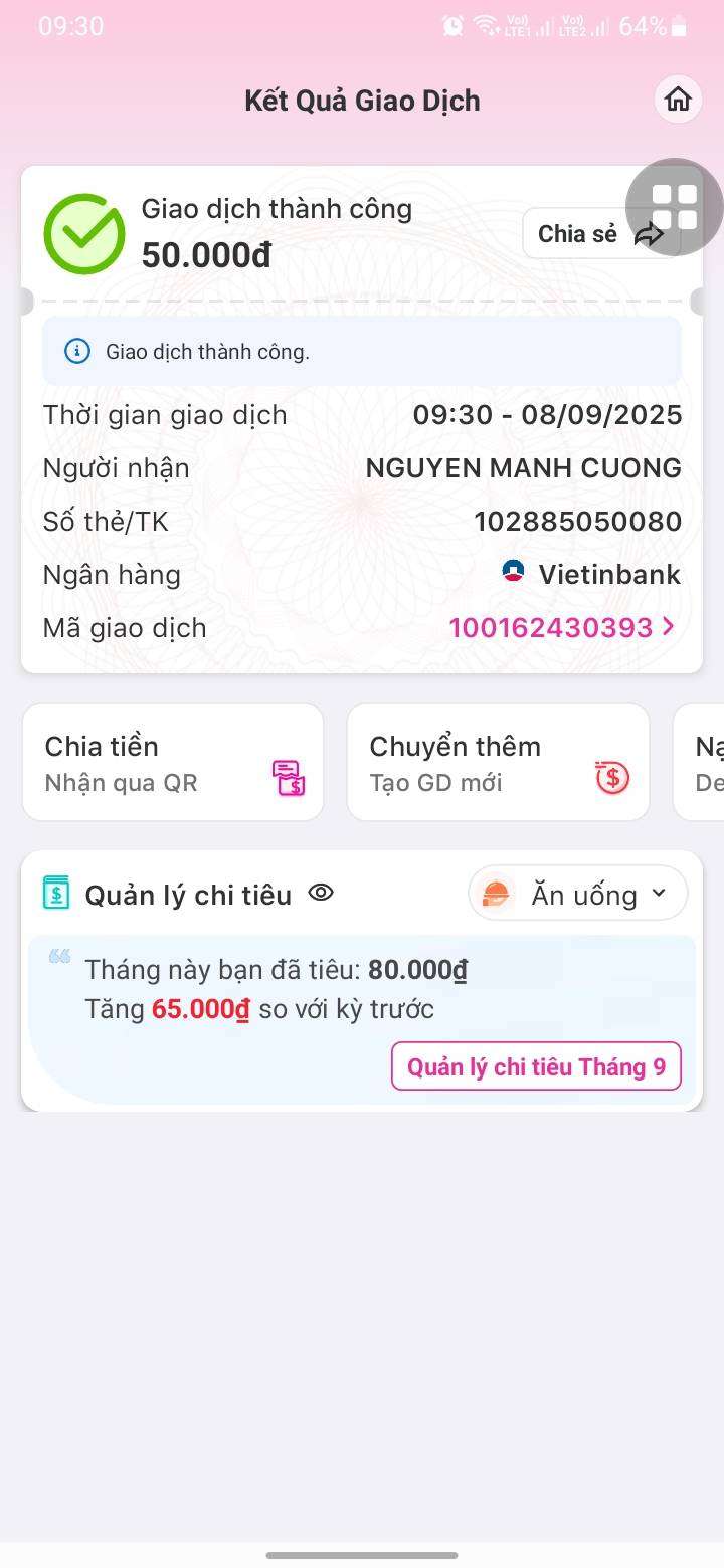 102885050080 Nguyen Manh Cuong Vietinbank bị cảnh báo lừa đảo scam