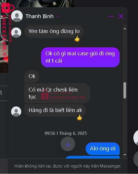 1032193436 Phan Thanh Binh VCB bị cảnh báo lừa đảo scam