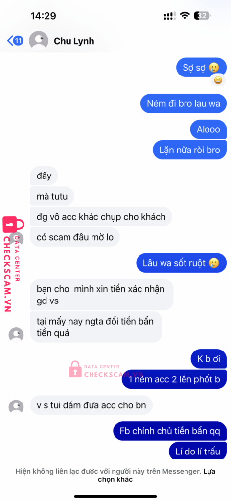 19074061124017 Chu Quang Huong Techcombank bị cảnh báo lừa đảo scam