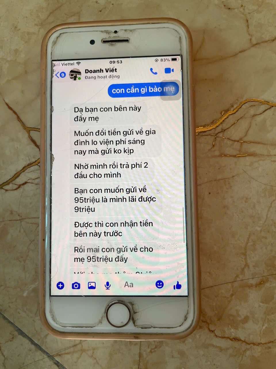 21331301 Nguyen Thi Lien ACB bị cảnh báo lừa đảo scam