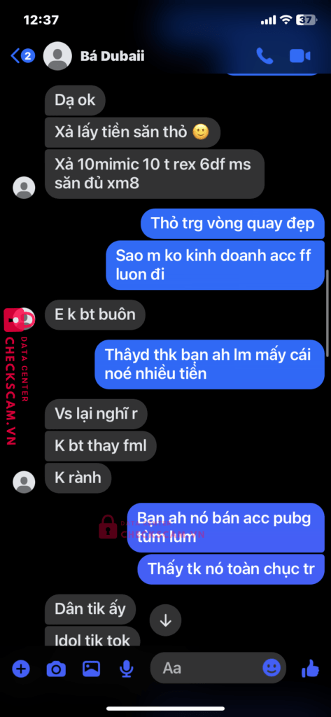 41677107 Luong Dien Dong ACB bị cảnh báo lừa đảo scam