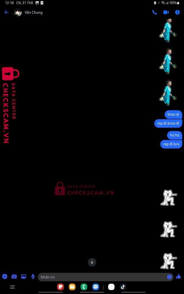 77710090899999 Truong Gia Hao MB bị cảnh báo lừa đảo scam