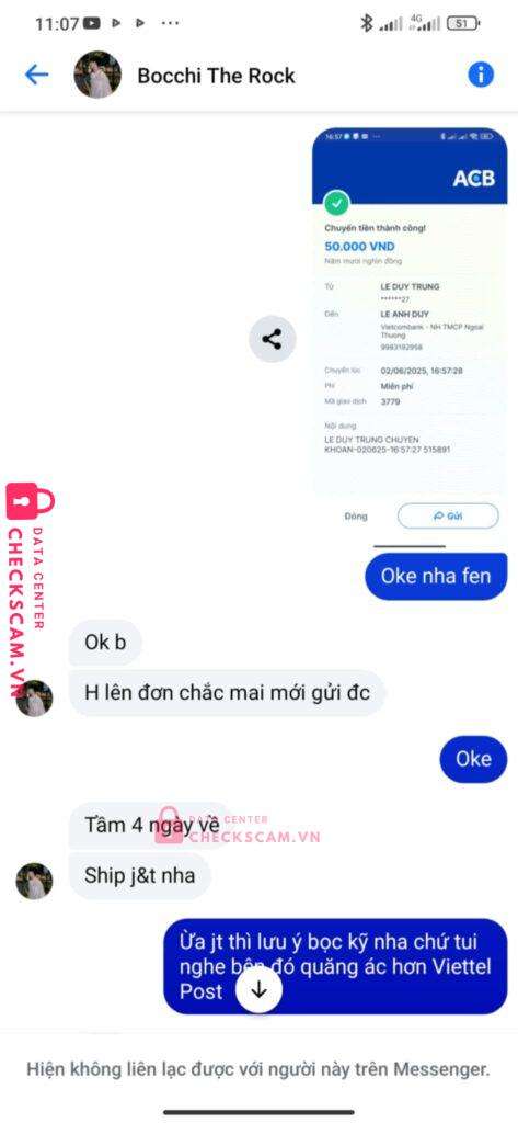 9983192958 Le Anh Duy VCB bị cảnh báo lừa đảo scam