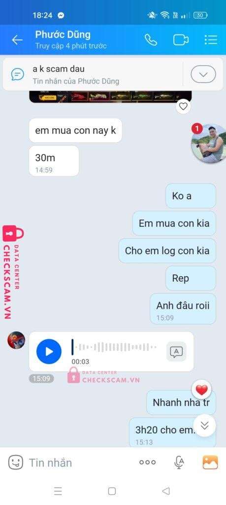 998877665555 Nguyen Canh Tu Techcombank bị cảnh báo lừa đảo scam