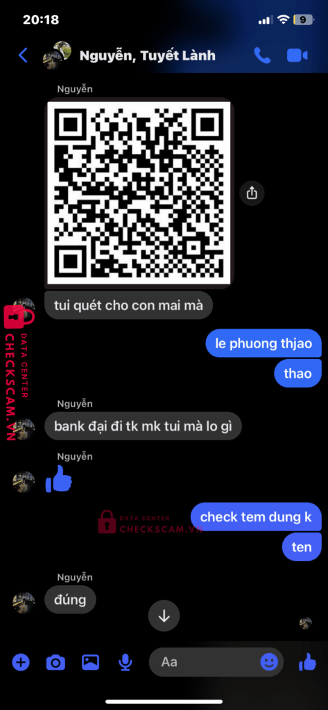 0375857575 Nguyen Thi Dung MB bị cảnh báo lừa đảo scam