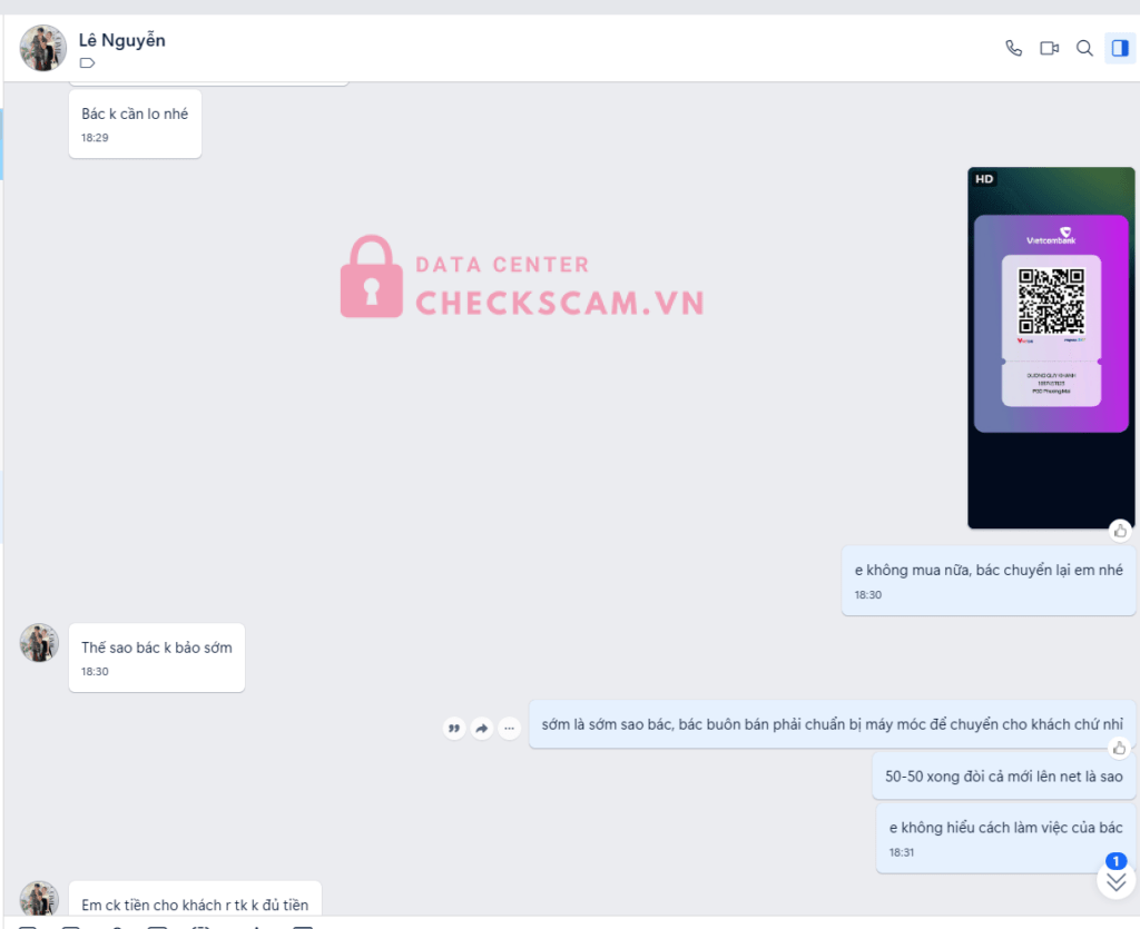 060332538430 Le Hoang Thai Hung Sacombank bị cảnh báo lừa đảo scam