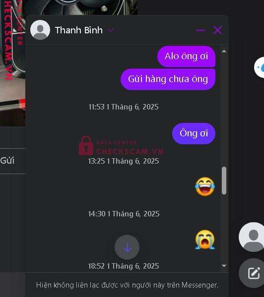 1032193436 Phan Thanh Binh VCB bị cảnh báo lừa đảo scam
