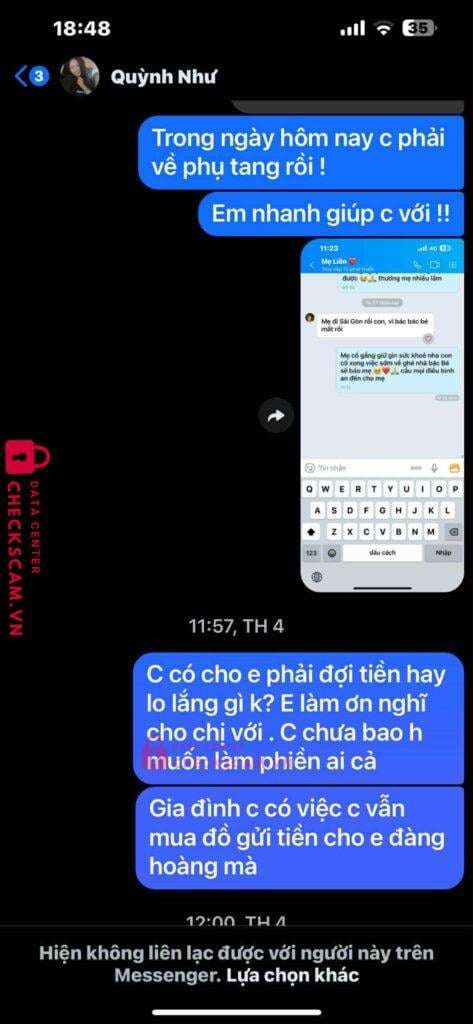 19073124077018 Pham Thi Quynh Nhu Techcombank bị cảnh báo lừa đảo scam