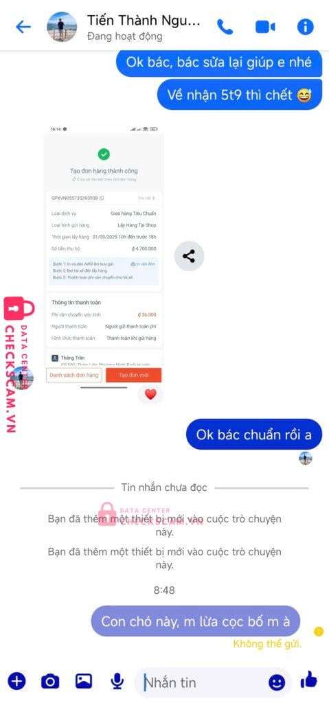 19073544742017 Nguyen Tien Thanh Techcombank bị cảnh báo lừa đảo scam