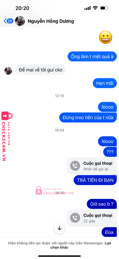 5558008555 Nguyen Hong Duong Techcombank bị cảnh báo lừa đảo scam