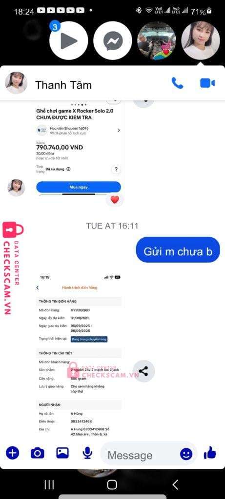 8812677202 Nguyen Trinh Hoai An BIDV bị cảnh báo lừa đảo scam