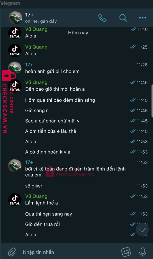 9859481555 Ton Quang Manh VCB bị cảnh báo lừa đảo scam