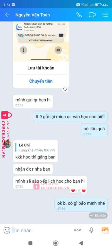 19072688776017 Nguyen Van Toan Techcombank bị cảnh báo lừa đảo scam