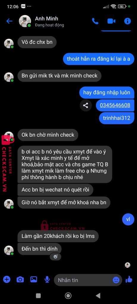 19073331137012 Dang Thanh An Techcombank bị cảnh báo lừa đảo scam