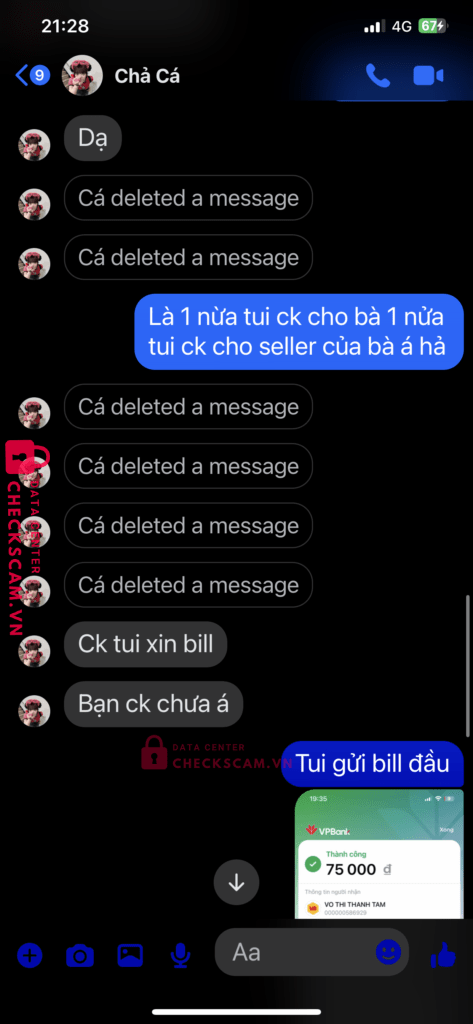 41009367 Tran Ngoc Anh ACB bị cảnh báo lừa đảo scam