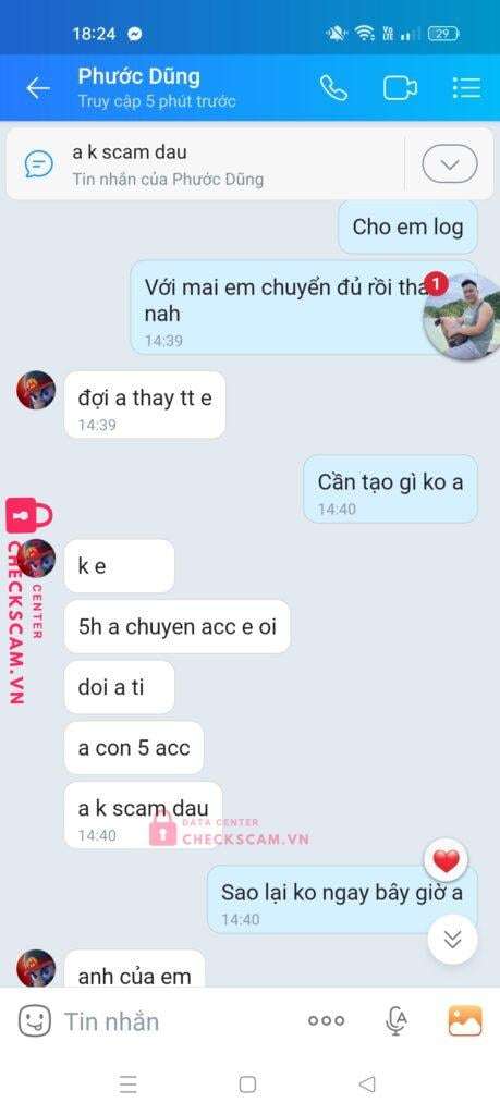 998877665555 Nguyen Canh Tu Techcombank bị cảnh báo lừa đảo scam