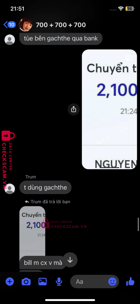 99MM25236M07000090 Tran Ngoc Bich Tuyen BV BANK bị cảnh báo lừa đảo scam